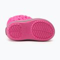 Dětské sněhule Crocs Winter Puff electric pink/light grey 4