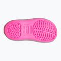 Dětské sněhule Crocs Winter Puff electric pink/light grey 11