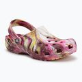 Nazouváky Crocs Classic Marbled Clog electric pink/multi 2