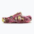Nazouváky Crocs Classic Marbled Clog electric pink/multi 3