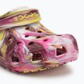 Nazouváky Crocs Classic Marbled Clog electric pink/multi 8