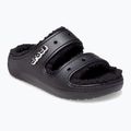 Nazouváky  Crocs Classic Cozzzy Sandal black/black 8