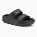 Nazouváky  Crocs Classic Cozzzy Sandal black/black