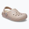 Nazouváky  Crocs Classic Lined Clog mushroom/bone 9