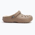 Nazouváky  Crocs Classic Lined Clog mushroom/bone 3