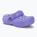 Dětské nazouváky  Crocs Classic Lined digital violet