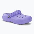 Dětské nazouváky   Crocs Classic Lined digital violet