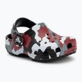 Dětské nazouváky Crocs Classic Camo Clog Toddler black/red 2