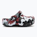 Dětské nazouváky Crocs Classic Camo Clog Toddler black/red 3