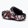 Dětské nazouváky Crocs Classic Camo Clog Toddler black/red 4