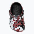 Dětské nazouváky Crocs Classic Camo Clog Toddler black/red 6