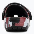 Dětské nazouváky Crocs Classic Camo Clog Toddler black/red 7