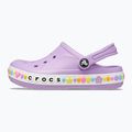 Dětské dřeváky Crocs Bayaband Charm Band Orchid 11