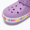 Dětské dřeváky Crocs Bayaband Charm Band Orchid 8