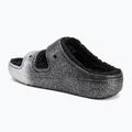 Nazouváky Crocs Classic Cozzzy Glitter Sandal black/silver 3