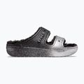 Nazouváky Crocs Classic Cozzzy Glitter Sandal black/silver 2