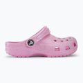 Dětské nazouváky   Crocs Classic Glitter Clog flamingo 3