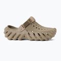 Dětské nazouváky  Crocs Echo Clog Kids khaki 3