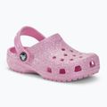 Dětské nazouváky   Crocs Classic Glitter Clog T flamingo 2