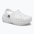 Nazouváky Crocs Baya Platform Clog white 9