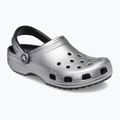 Žabky Crocs Classic silver/metallic 9