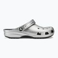 Žabky Crocs Classic silver/metallic 3