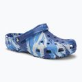 Pantofle  Crocs Classic Marbled Clog blue bolt/multi