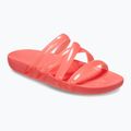 Dámské žabky Crocs Splash Glossy Strappy neon watermelon 8
