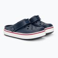 Dětské nazouváky Crocs Crocband Clean Of Court Clog navy/pepper 5