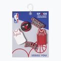 Ozdoba na boty Crocs Jibbitz™ NBA Chicago Bulls 5 ks. 4