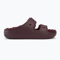 Nazouváky  Crocs Classic Cozzzy dark cherry 2