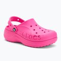 Nazouváky Crocs Baya Platform Clog electric pink 2