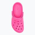 Nazouváky Crocs Baya Platform Clog electric pink 6