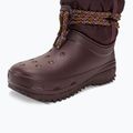 Dámské sněhule Crocs Classic Neo Puff Luxe dark cherry 7