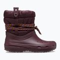 Dámské sněhule Crocs Classic Neo Puff Luxe dark cherry 9