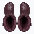 Dámské sněhule Crocs Classic Neo Puff Luxe dark cherry 11