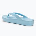 Dámské žabky Crocs Classic Platform Meta Pearl blue calcite 3