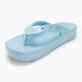 Dámské žabky Crocs Classic Platform Meta Pearl blue calcite 7