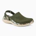 Žabky Crocs LiteRide 360 Marbled Clog army green/multi 2