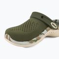Žabky Crocs LiteRide 360 Marbled Clog army green/multi 8