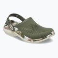 Žabky Crocs LiteRide 360 Marbled Clog army green/multi 9