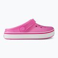 Crocs Crocband Clean Off Court Clog taffy pink dětské žabky 3