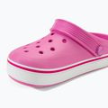 Crocs Crocband Clean Off Court Clog taffy pink dětské žabky 8