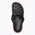 Žabky Crocs Duet Max II Clog black/varsity red 6