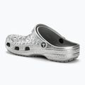 Nazouváky  Crocs Classic Metallic Crocskin ssilver 4