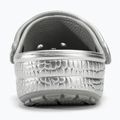 Nazouváky  Crocs Classic Metallic Crocskin ssilver 7