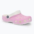 Dětské nazouváky   Crocs Classic Glow in the Dark flamingo