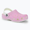 Dětské nazouváky   Crocs Classic Glow in the Dark flamingo 2