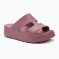 Dámské žabky Crocs Gateway Platform H-Strap cassis