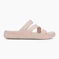Dámské nazouváky Crocs Getaway Strappy quartz 2